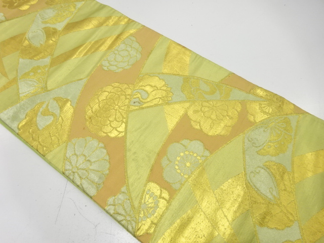 Japanese Kimono / Antique / Fukuro Obi Silk